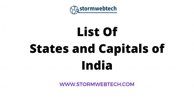 List of states and capitals of india, indian states and union territories, indian states and capitals, states of india and capitals, union territories of india