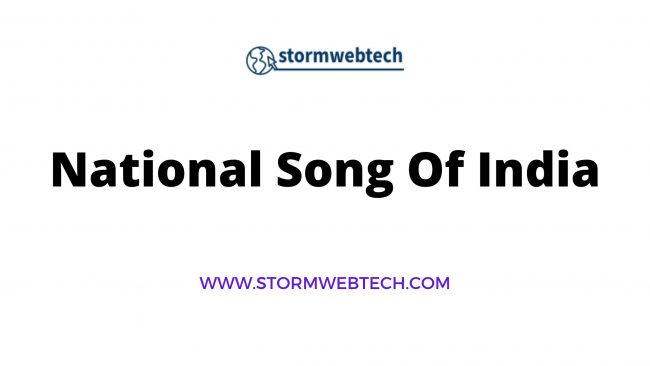 what-is-national-song-of-india