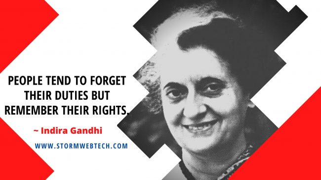 Famous Indira Gandhi Quotes in english, Indira Gandhi thoughts in english, Indira Gandhi Slogan in english, Indira Gandhi Jayanti Quotes