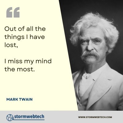 mark twain quotes on success