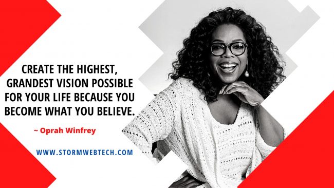 Oprah Winfrey Quotes On Leadership, Oprah Winfrey Quotes On Success, Oprah Winfrey Quotes On Confidence, Oprah Winfrey Thoughts