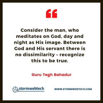 guru tegh bahadur quotes, quotes of guru tegh bahadur, quotes by guru tegh bahadur, guru tegh bahadur thoughts