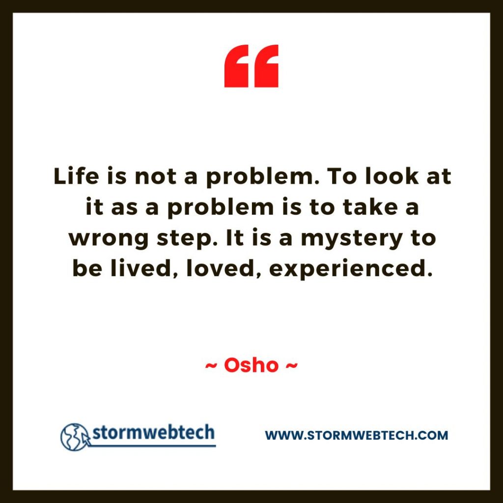 100 + Famous Osho Quotes On Life, Love In English