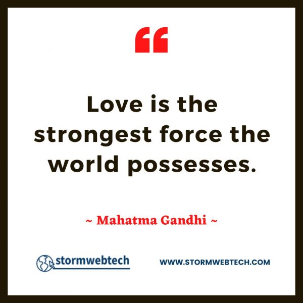 100 + Famous Motivational Mahatma Gandhi Quotes In English