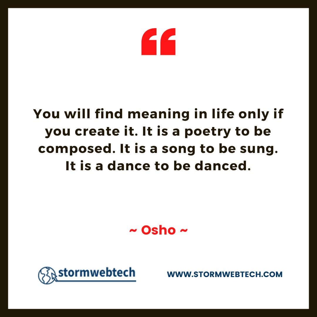 Osho quotes in English, Osho thoughts, Famous Quotes Of Osho, Motivational Quotes by Osho