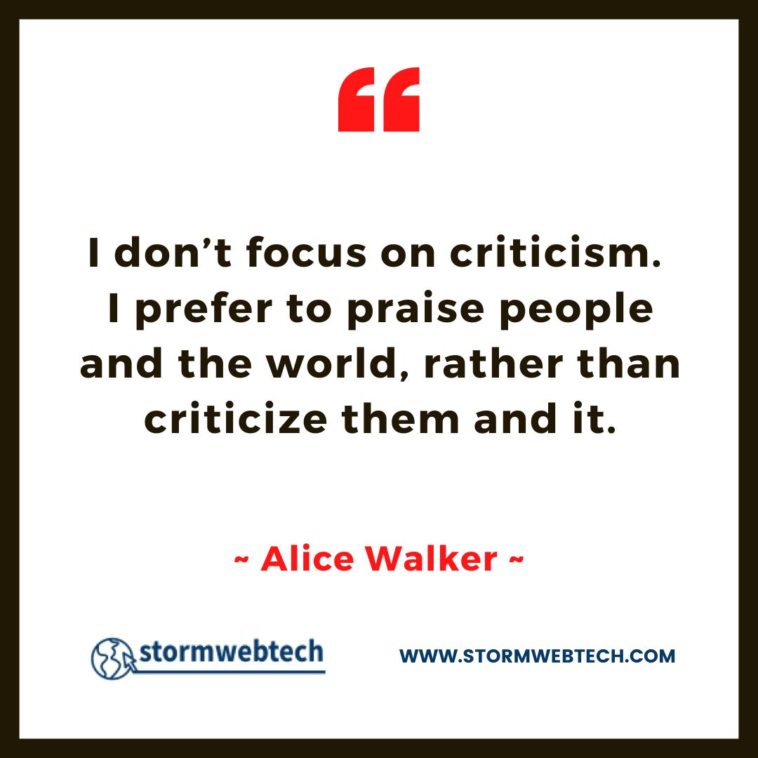 Alice Walker Quotes In English, Famous Quotes Of Alice Walker In English