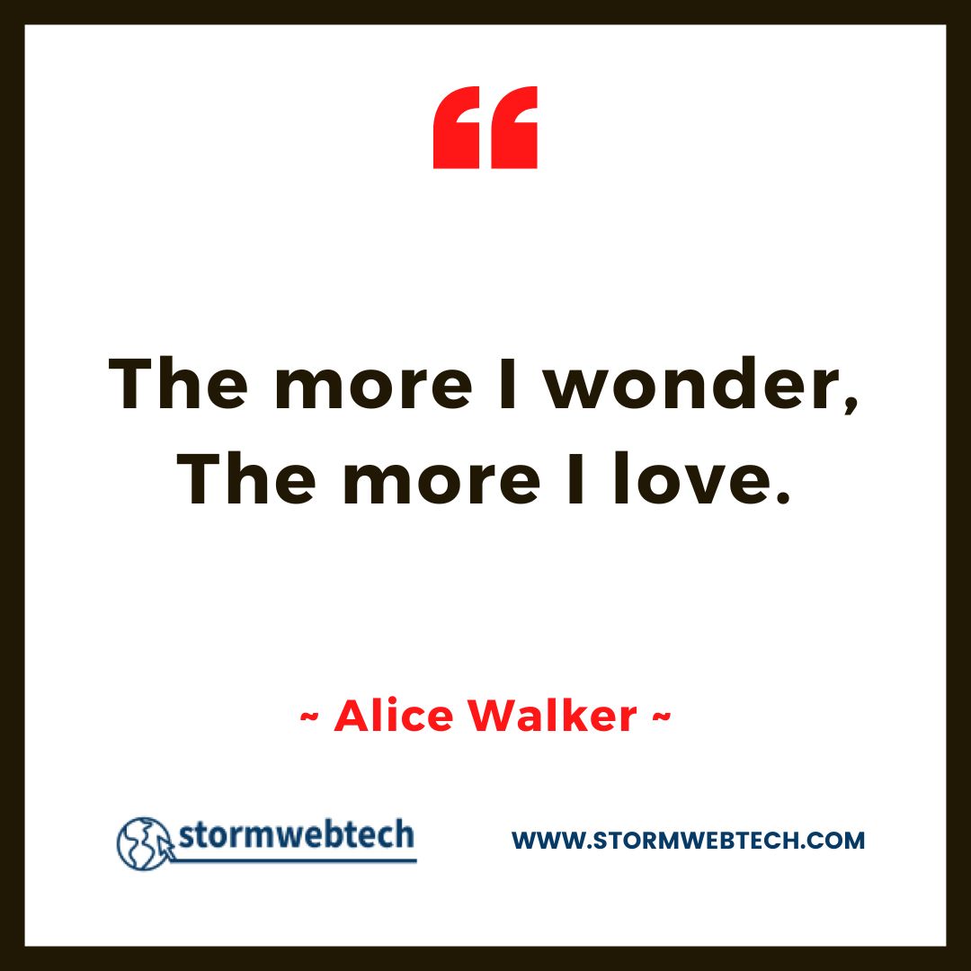 Alice Walker Quotes In English, Famous Quotes Of Alice Walker In English