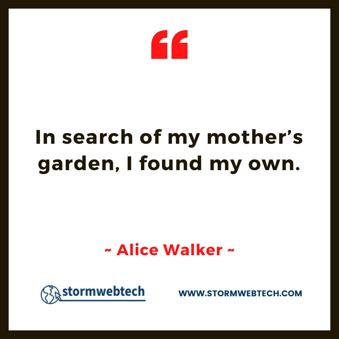 Alice Walker Quotes In English, Famous Quotes Of Alice Walker In English