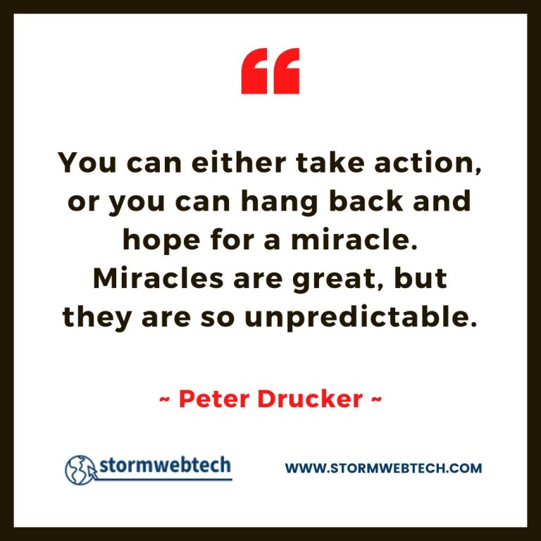 100 + Famous Peter Drucker Quotes For Inspiration