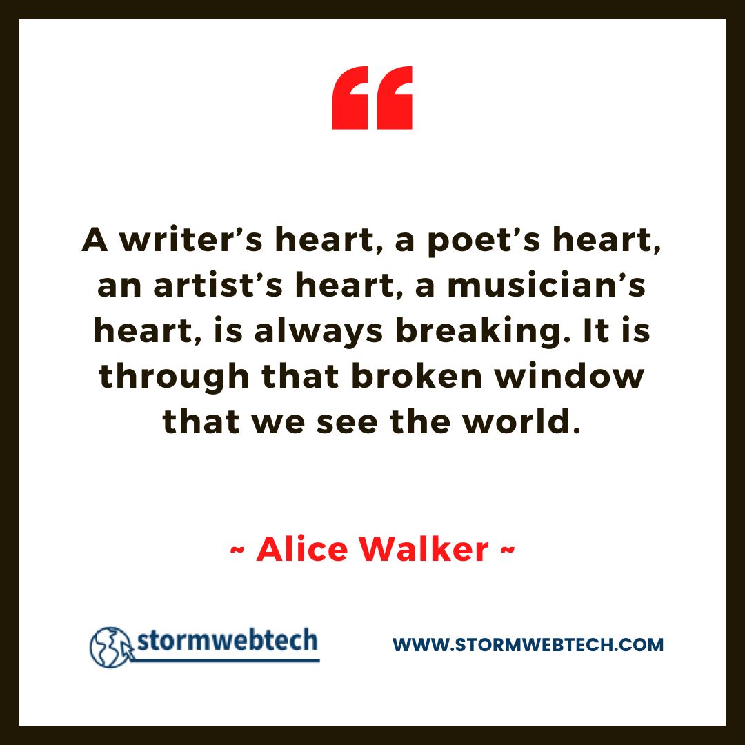 Alice Walker Quotes In English, Famous Quotes Of Alice Walker In English