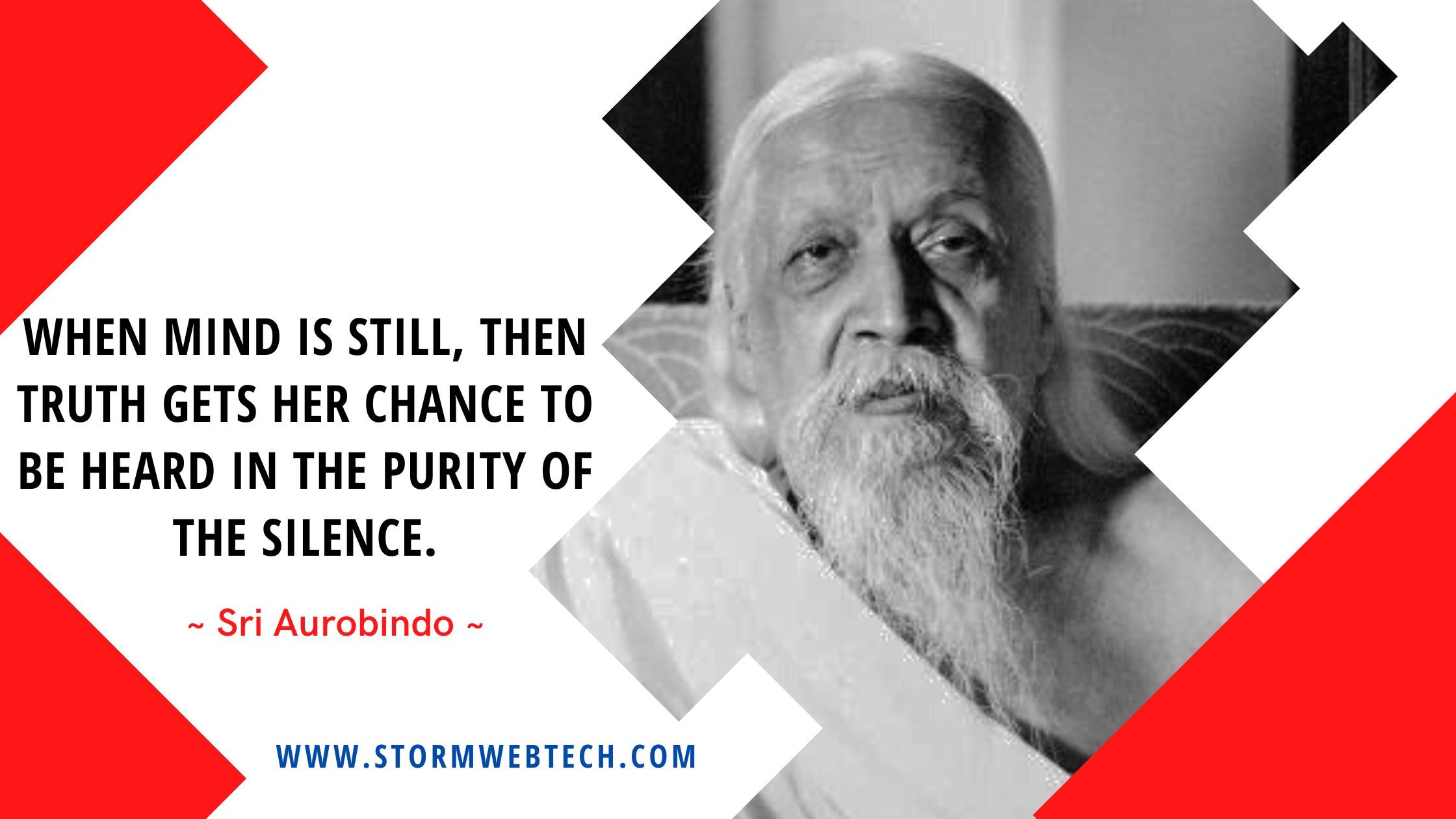 most profound and thought-provoking Sri Aurobindo quotes that shed light on various aspects of life, spirituality and the journey of self-discovery