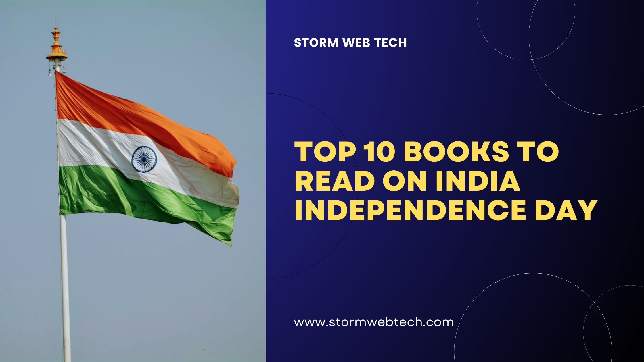 Top 10 Books to Read on India Independence Day that captures the essence of India's struggle, triumph, and ongoing journey towards progress