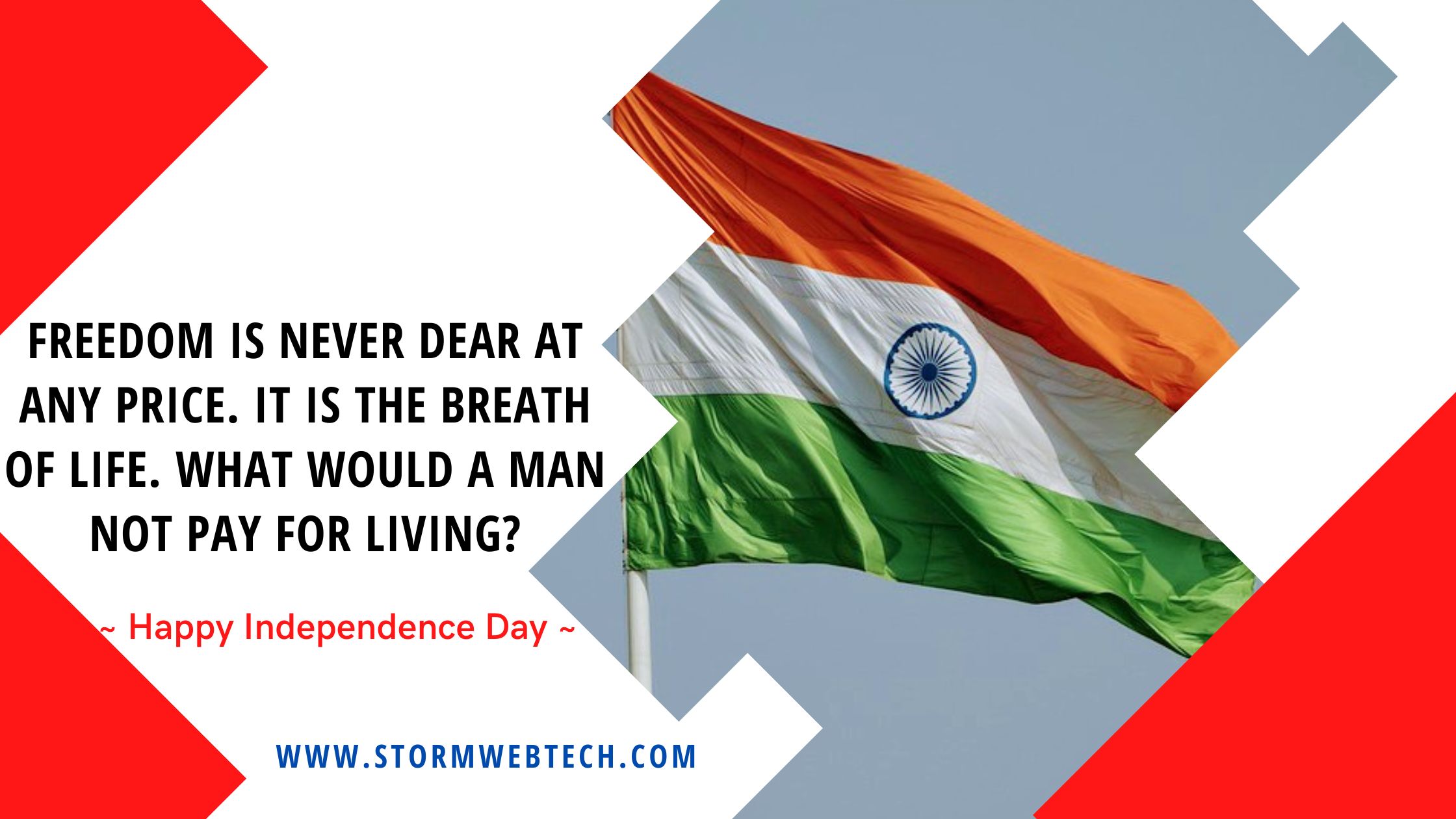 a collection of happy India Independence day quotes that capture the essence of freedom, patriotism, and the incredible journey of India's growth