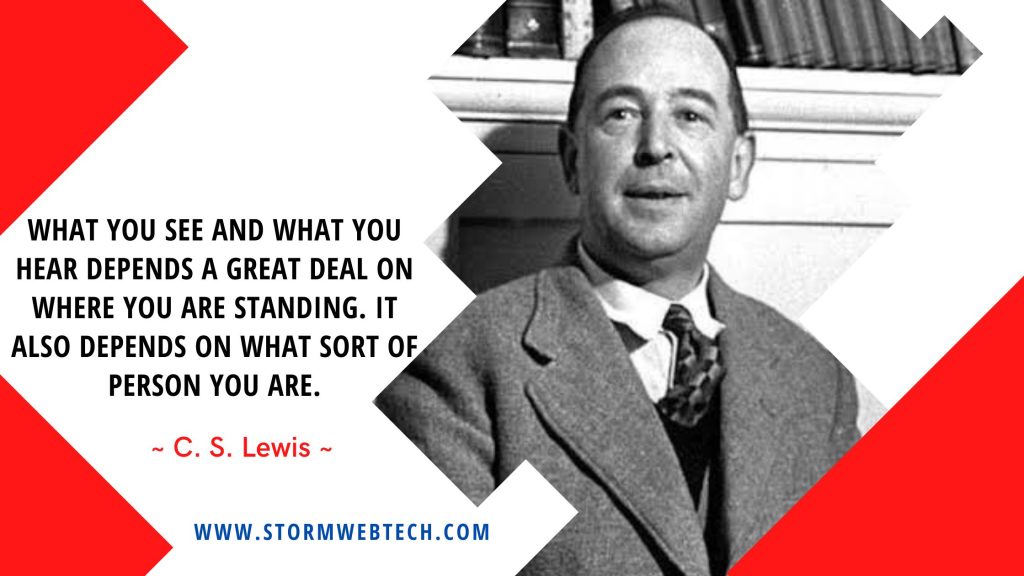 100 + Famous C. S. Lewis Quotes On Hope, Love, Life