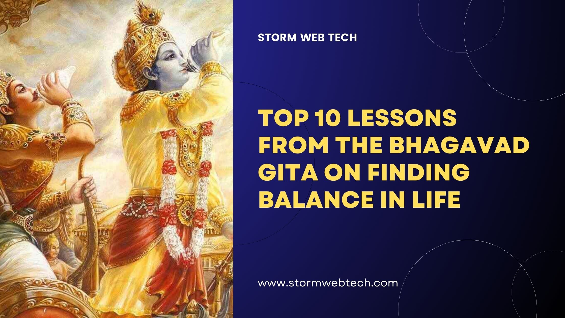 bhagavad gita offers profound insights into achieving equilibrium amidst life's chaos. top 10 lessons from the bhagavad gita on finding balance in life